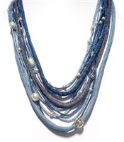 Collana Borsari gioielli Donna in Argento Perla CLAG0814A - CLAG0814A
